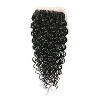 Swiss Lace Closure Curly Wave 4X4